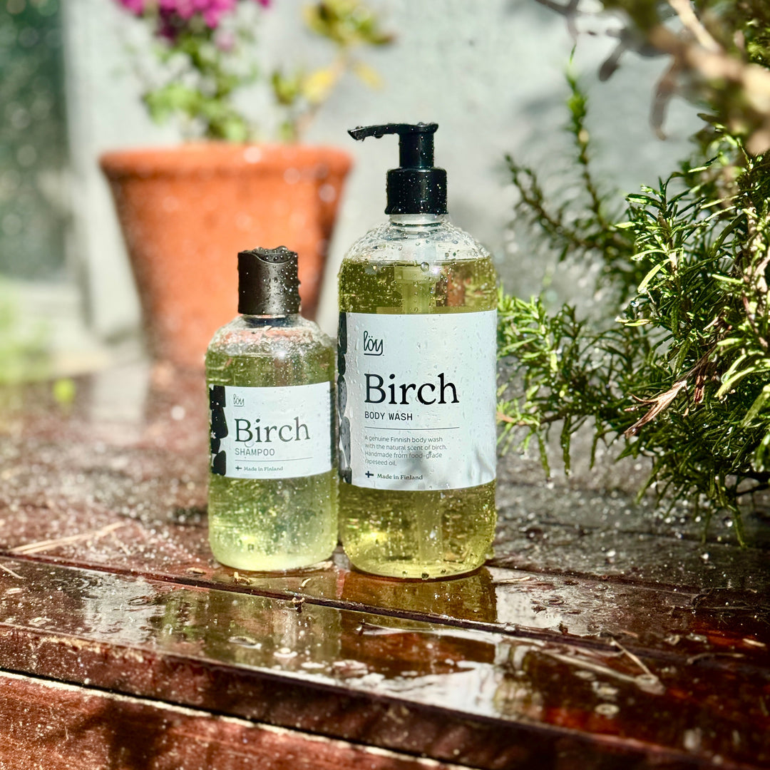 Löy Birch Bath Shower Set
