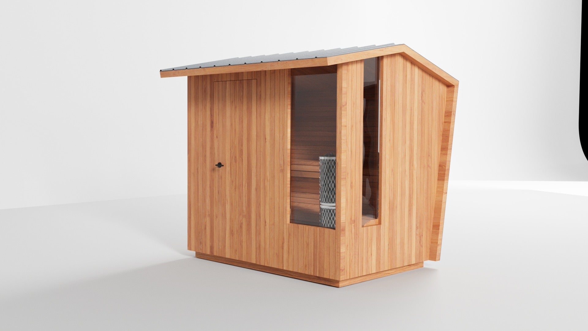 Oblique Sauna