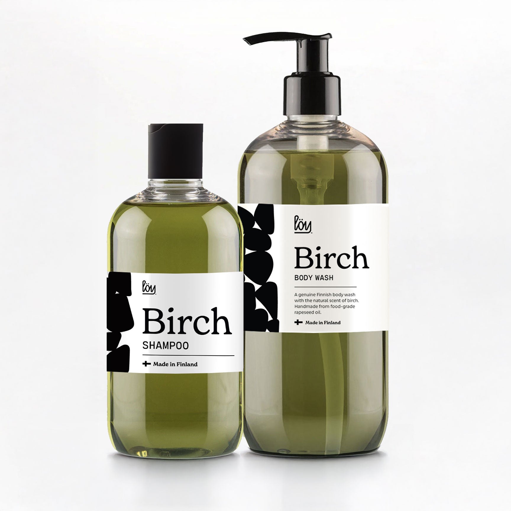 Löy Birch Bath Shower Set